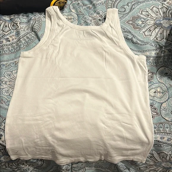 Caslon Cream Sleeveless Tank Top - Picture 4 of 4